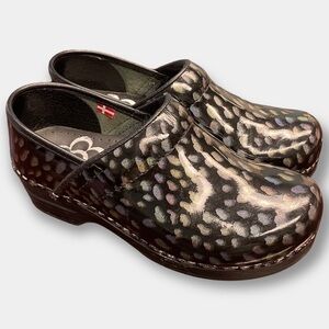 Sanita Women's Smart Step Mules Prism Size 36 US Size 5.5